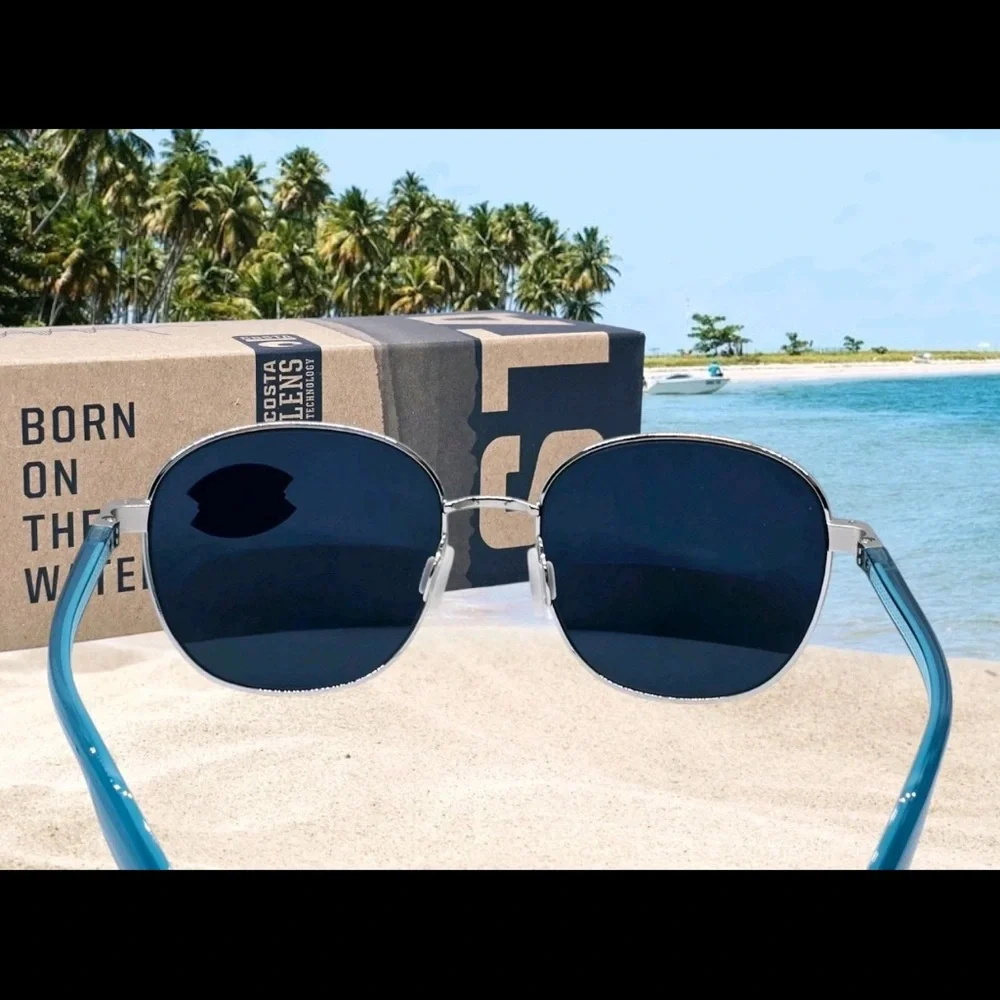 Costa Blue and Silver Sunglasses - Picture 4 of 4